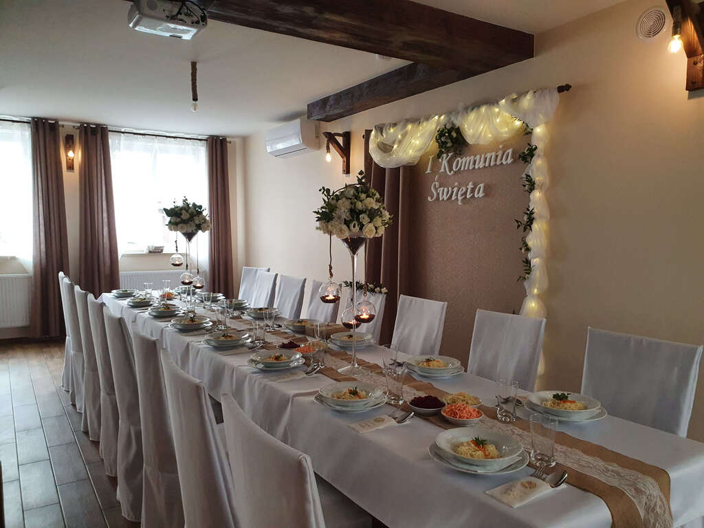 Zdjęcie sali bankietowej w Domu Tkacza